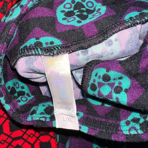 Bundle Lularoe L/XL leggings - Picture 3 of 5